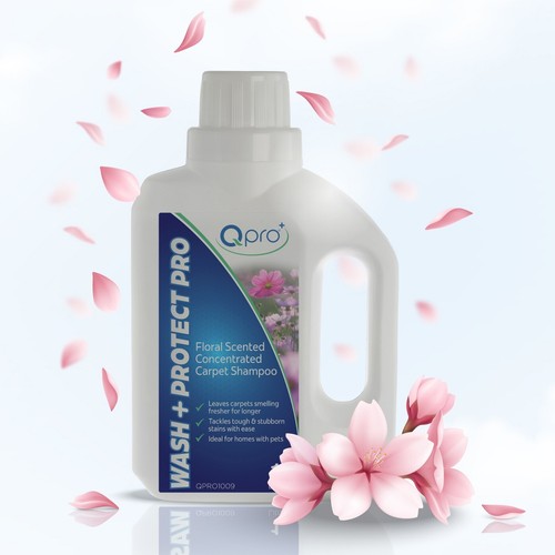 Carpet shampoo heavy duty - carpet,