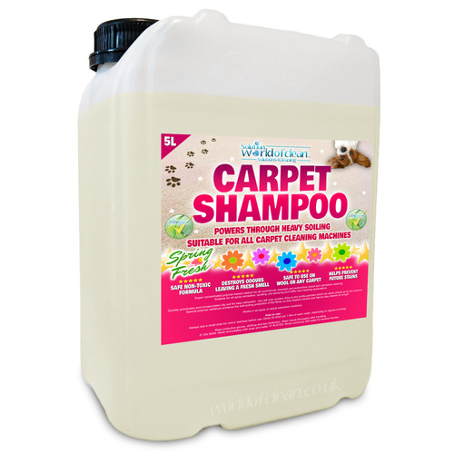 Carpet shampoo heavy - carpet, duty