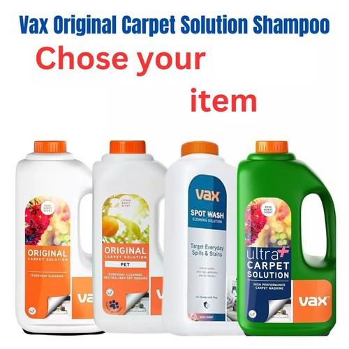 Vax original carpet solution - vax,